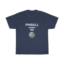 Load image into Gallery viewer, Pinball Makes Me :l - Unisex Heavy Cotton Tee